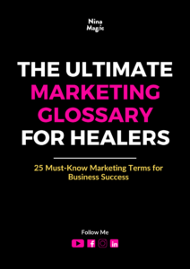 THE ULTIMATE MARKETING GLOSSARY FOR HEALERS png